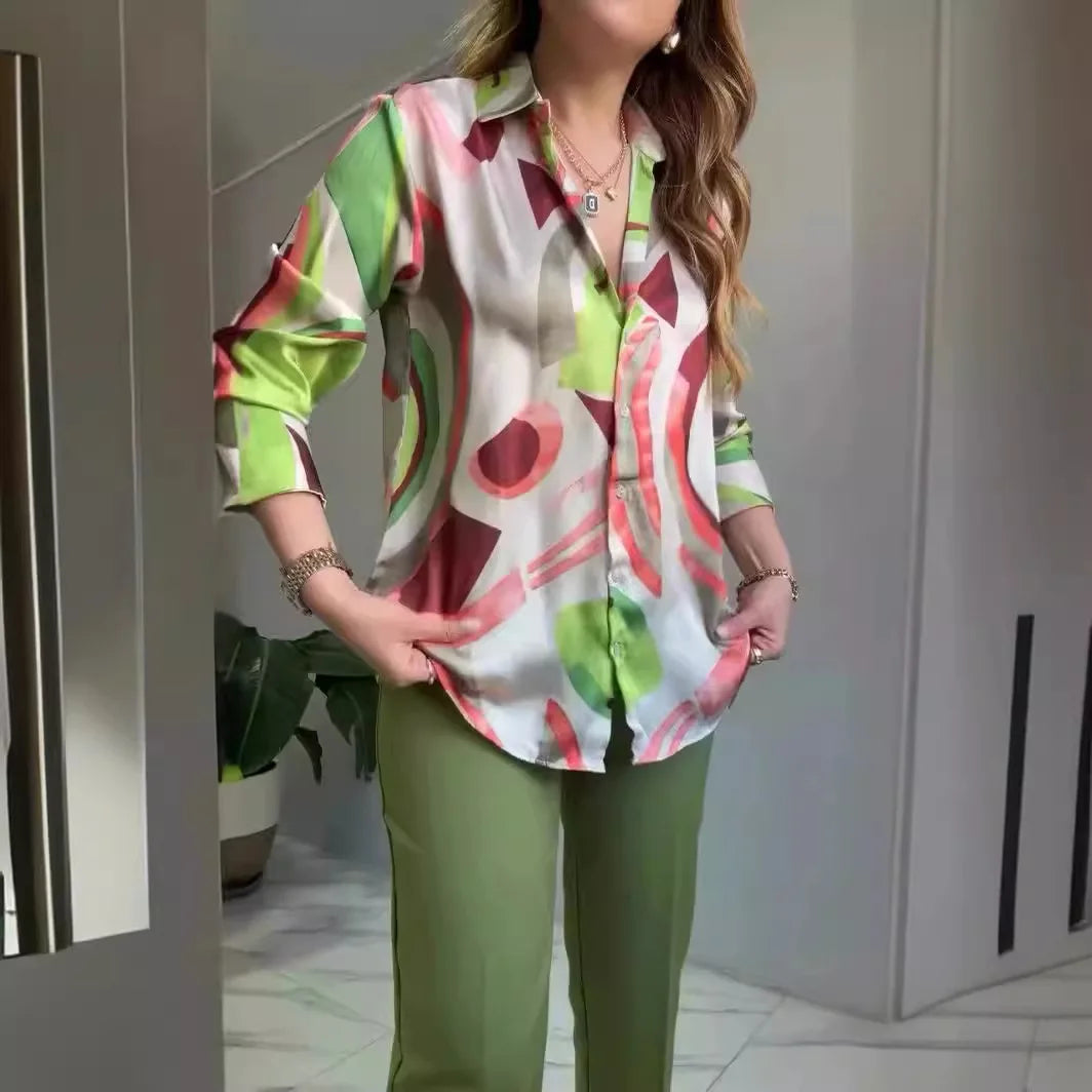 Conjunto Luang Praban ( Camisa + pantalón)