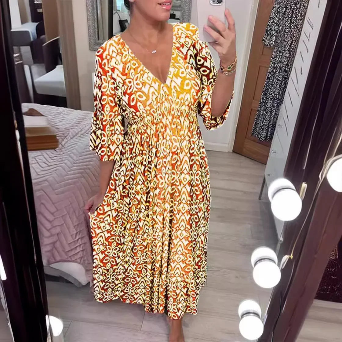 Vestido Boho Chic Vibes