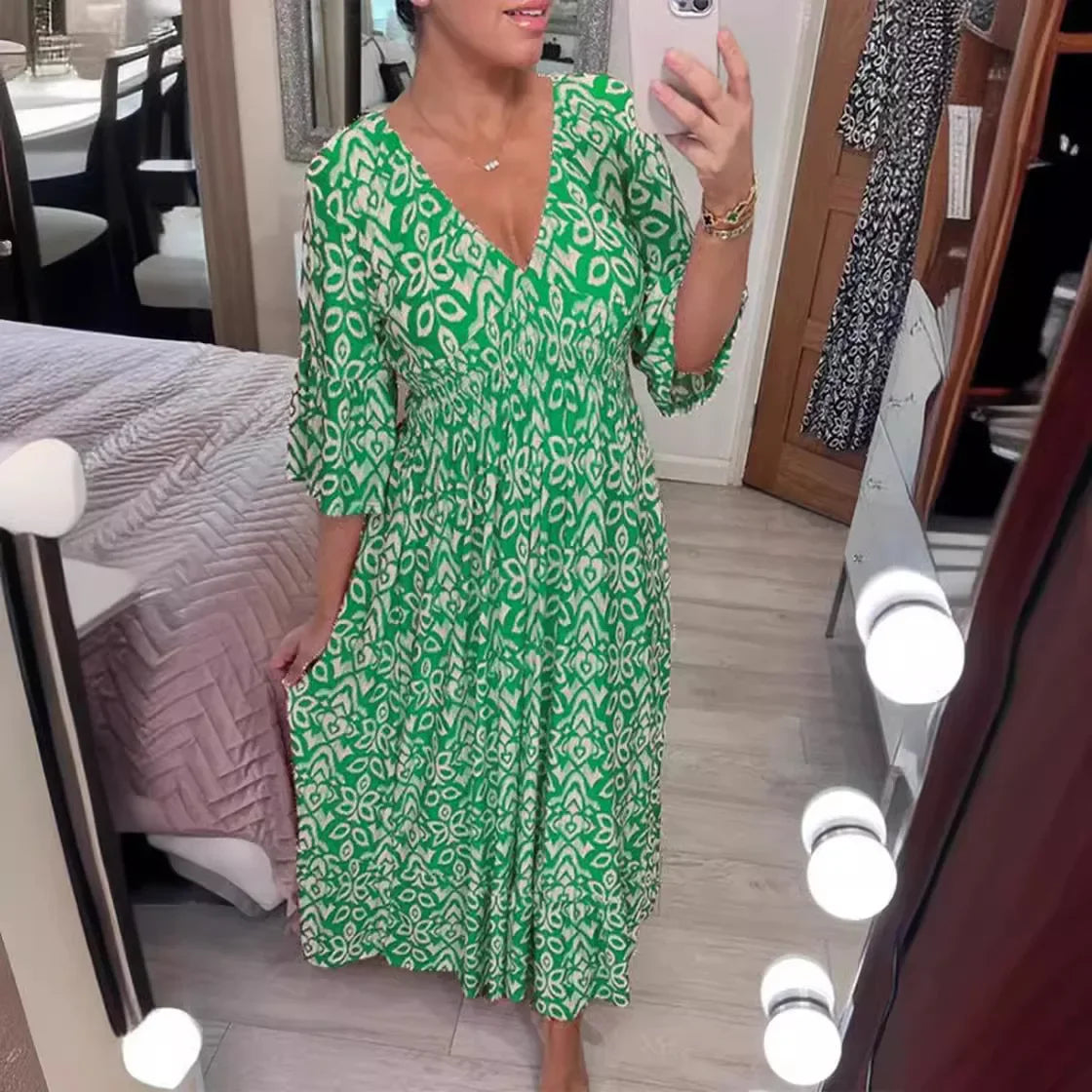 Vestido Boho Chic Vibes