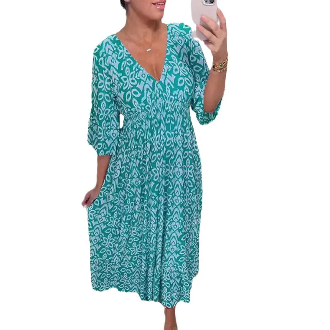 Vestido Boho Chic Vibes