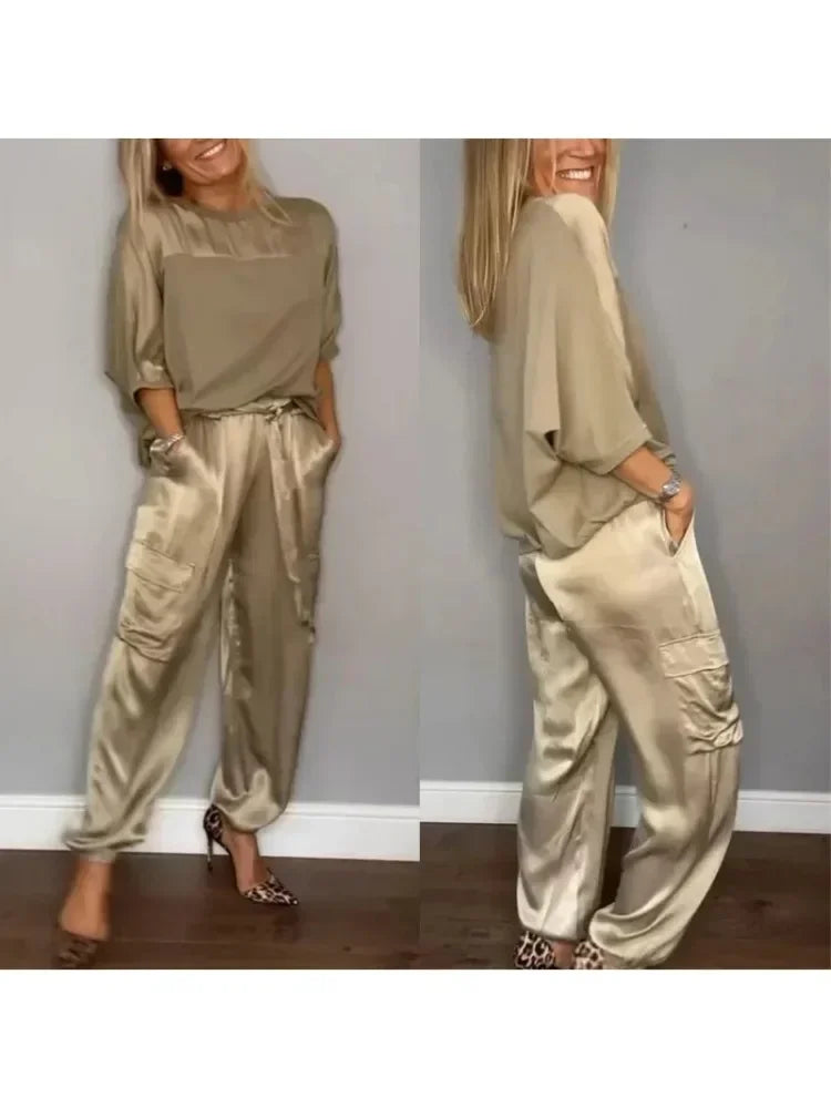 ✨ Conjunto Doha – Brillo sofisticado con espíritu relajado ✨