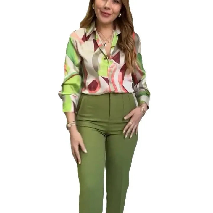 Conjunto Luang Praban ( Camisa + pantalón)