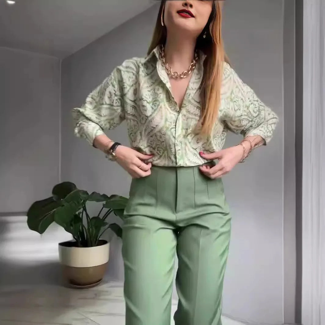 Conjunto Luang Praban ( Camisa + pantalón)