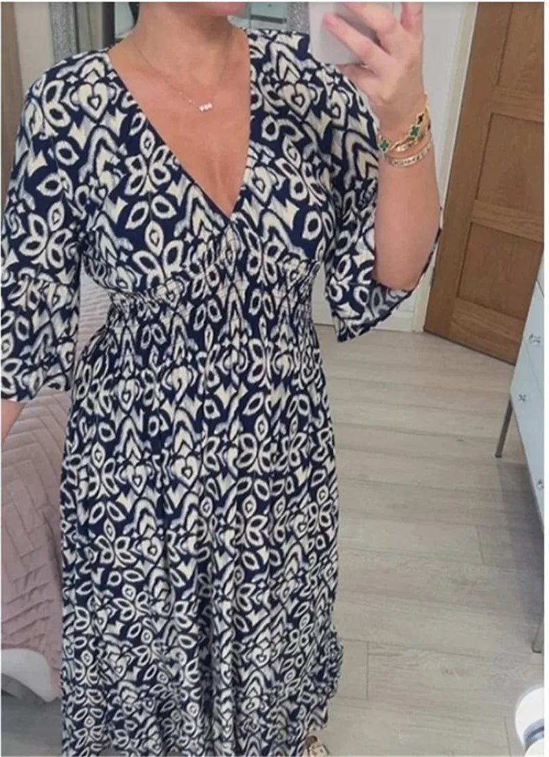 Vestido Boho Chic Vibes