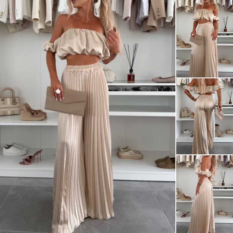 Conjunto Sueño de Capri - ( Top + pantalones)