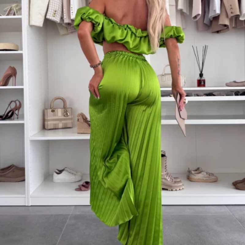 Conjunto Sueño de Capri - ( Top + pantalones)