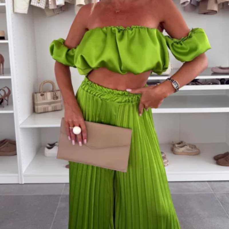 Conjunto Sueño de Capri - ( Top + pantalones)