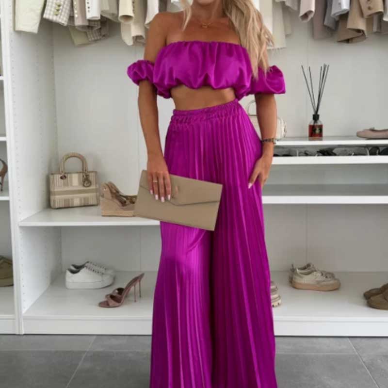 Conjunto Sueño de Capri - ( Top + pantalones)