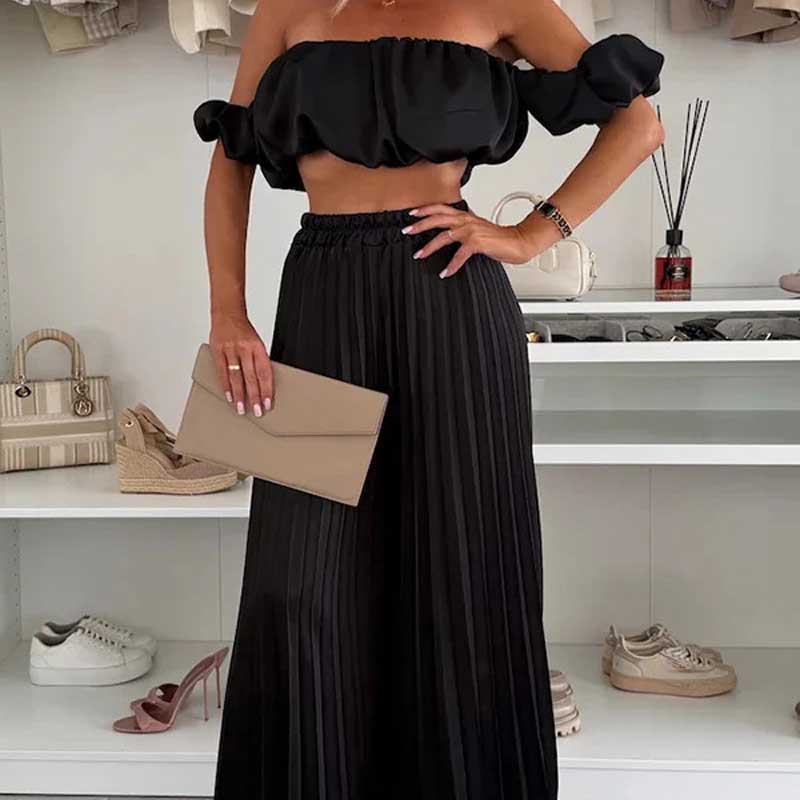 Conjunto Sueño de Capri - ( Top + pantalones)